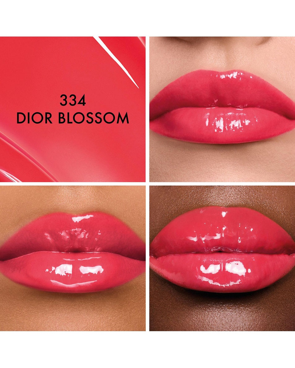 DIOR Dior Addict Glass Lipstick - Hydrating Lip Gloss Stick Ultra-glanzende en Hydraterende Lipgloss Stick 334 Dior Blossom - Glossy