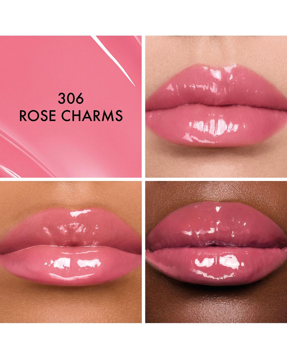 DIOR Dior Addict Glass Lipstick - Hydrating Lip Gloss Stick Ultra-glanzende en Hydraterende Lipgloss Stick 306 Rose Charms - Glossy