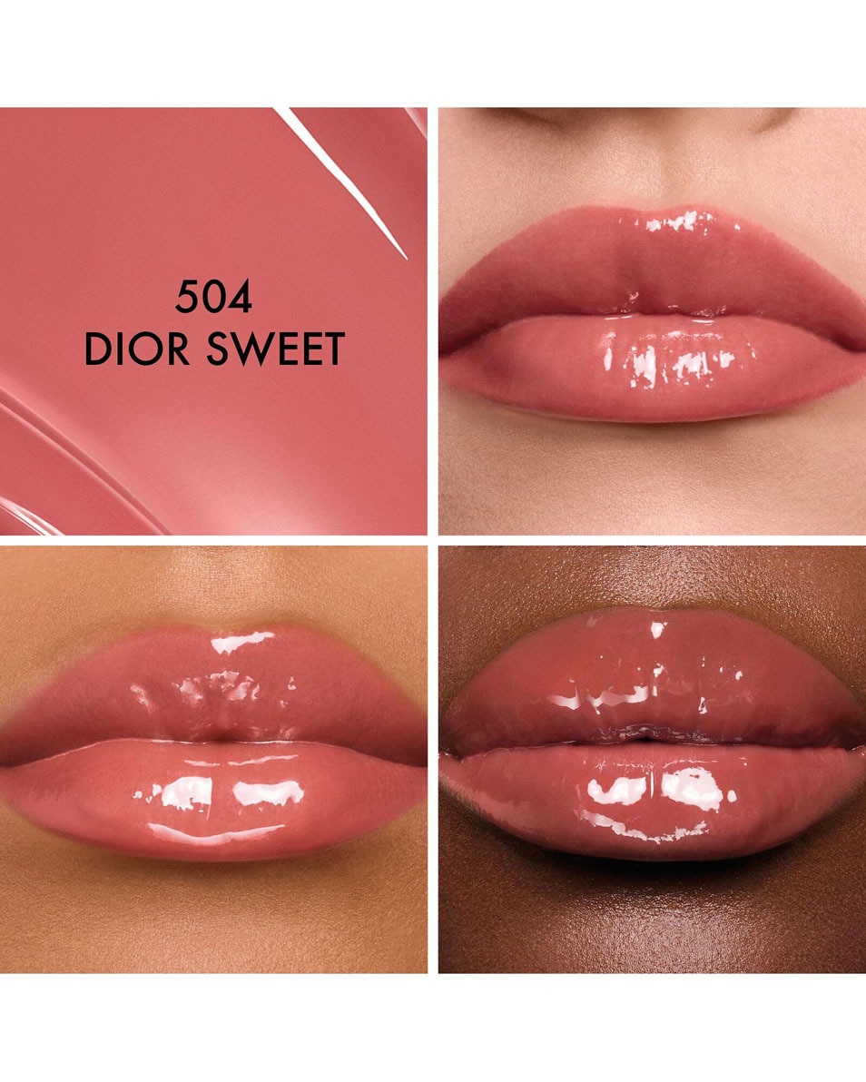 DIOR Dior Addict Glass Lipstick - Hydrating Lip Gloss Stick Ultra-glanzende en Hydraterende Lipgloss Stick 504 Dior Sweet - Glossy