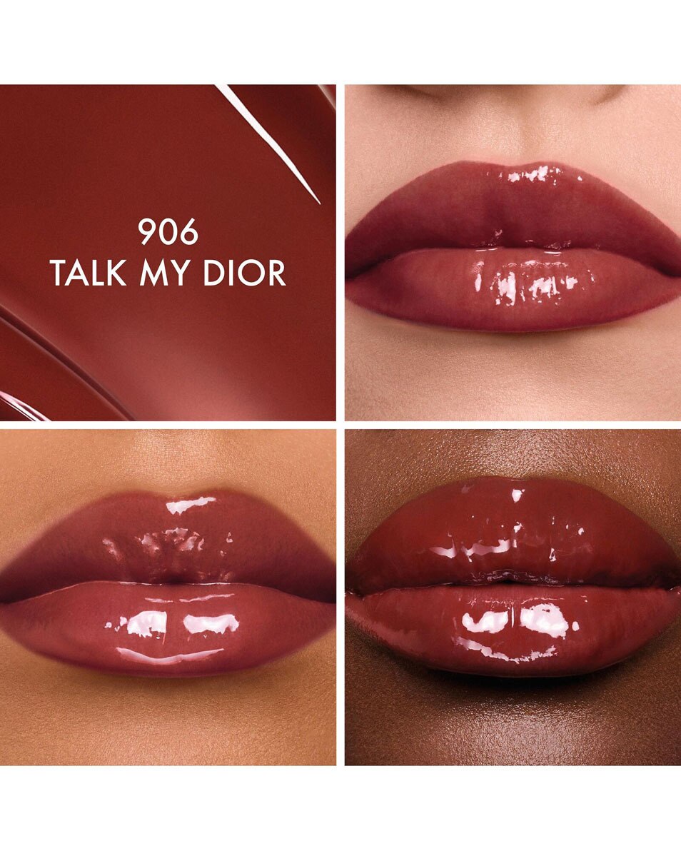 DIOR Dior Addict Glass Lipstick - Hydrating Lip Gloss Stick Ultra-glanzende en Hydraterende Lipgloss Stick 906 Talk My Dior - Glossy 2