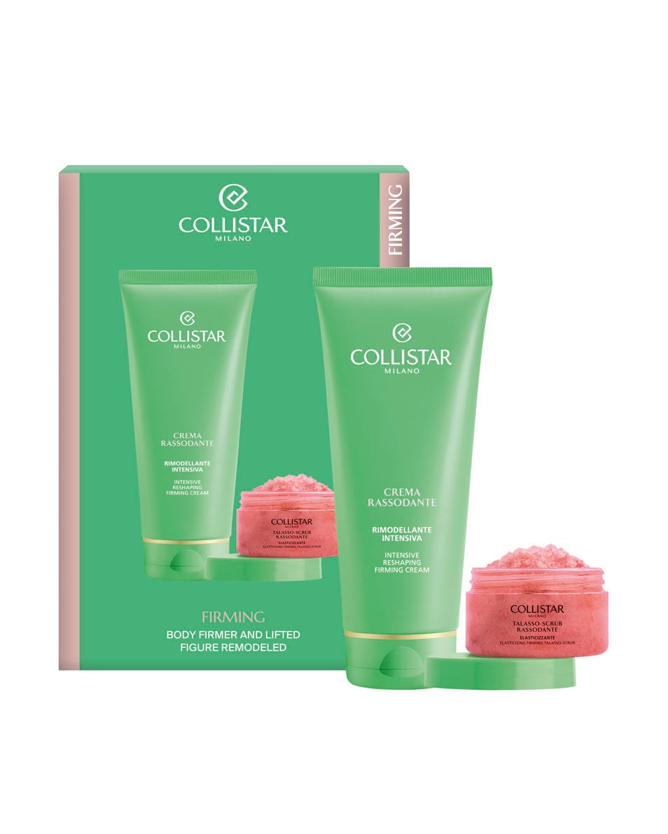 COLLISTAR Firming Discovery Set 2026 Body - Intensive Reshaping Firming Cream 200ml+ Elasticizing Firming Talasso-Scrub 150g 2 ST 2
