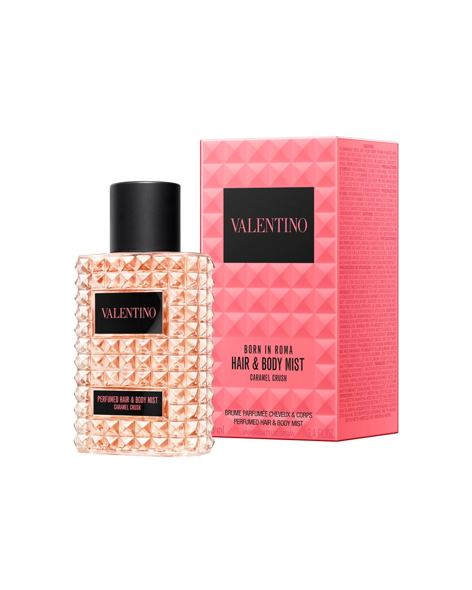 VALENTINO Born in Roma Caramel Crush Hair & Body Mist – Bloemig amber parfum voor dames
