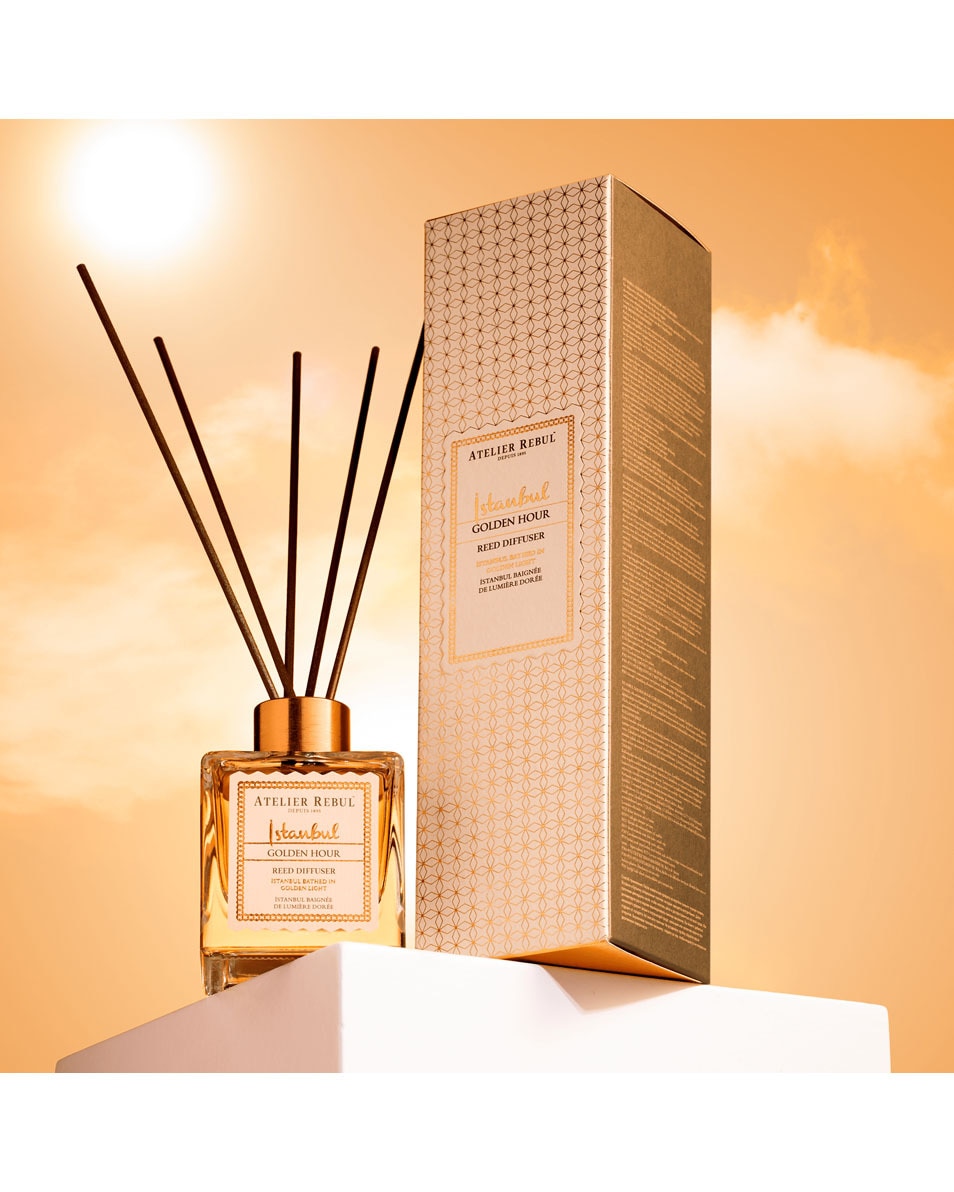 ATELIER REBUL Istanbul Golden Hour Geurstokjes 120 ML 2