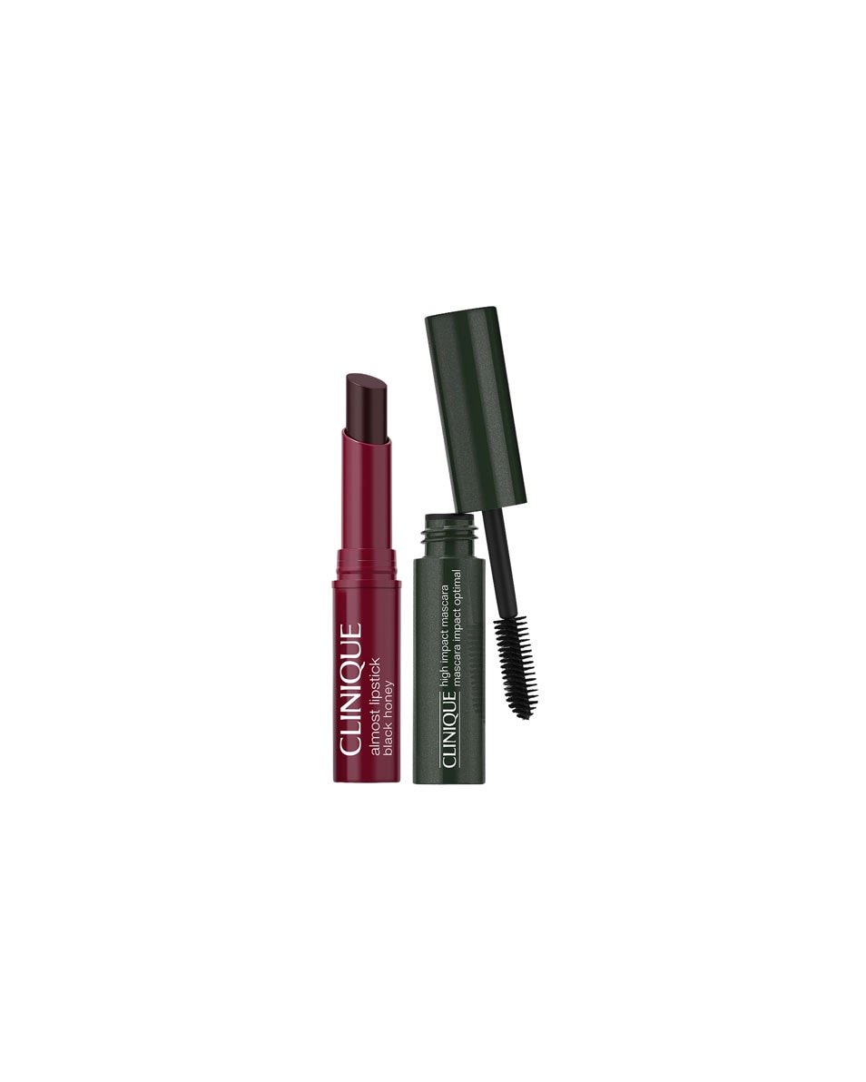 CLINIQUE Almost Lipstick Lippen- & wimperset 2 ST 2