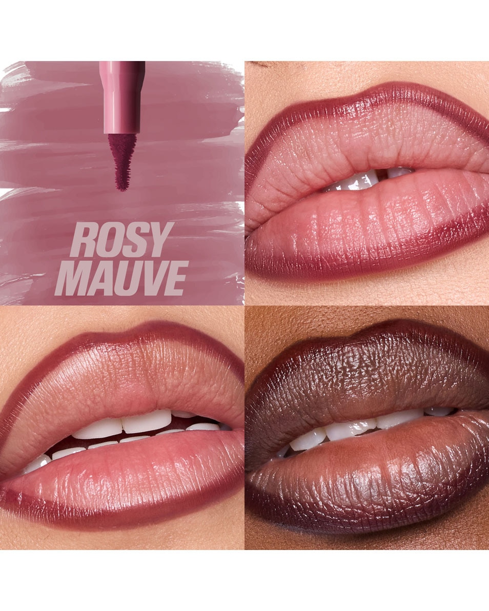 HUDA BEAUTY LIP CONTOUR LIP STAIN ROSY MAUVE 2