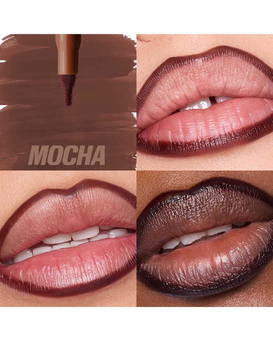 HUDA BEAUTY LIP CONTOUR LIP STAIN MOCHA 2