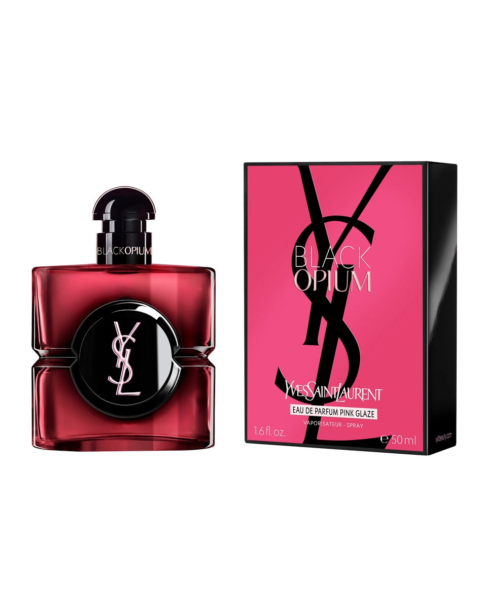 YVES SAINT LAURENT Black Opium Eau De Parfum Pink Glaze - Parfum Ambré Fruité Pour Femmes 50 ML