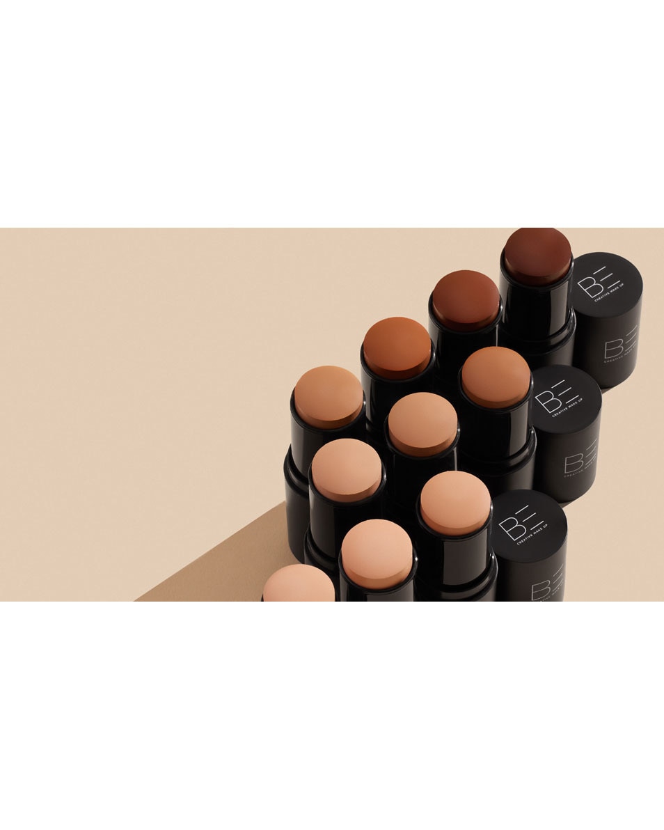 BE Creative Make Up Bluring Balm stick Stick multi-usage Found de teint 107N 2
