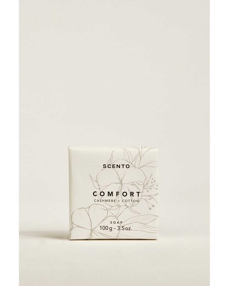 SCENTO Comfort Geparfumeerde zeep Kasjmier & Katoen 100 G 2