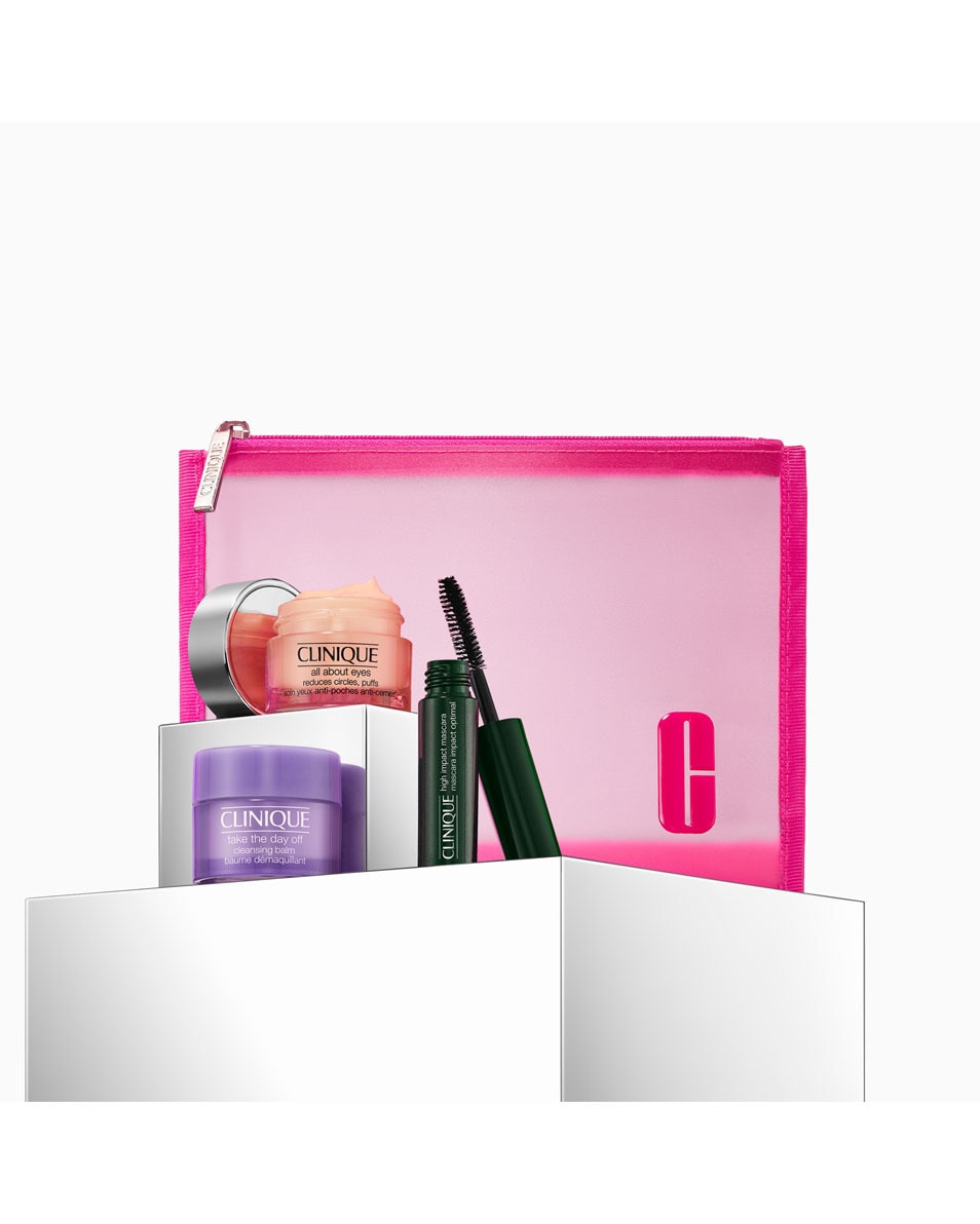 CLINIQUE All About Eyes Oogverzorgings‑ & mascaraset 3 ST 2