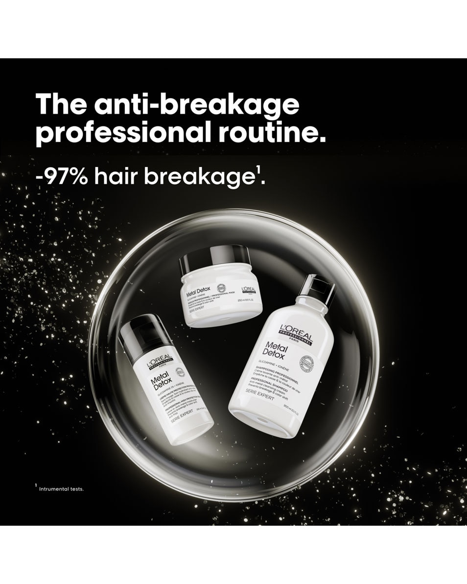 L'OREAL PROFESSIONNEL Metal Detox Giftbox Trio Giftset voor Beschadigd & Breekbaar Haar 3 ST 2