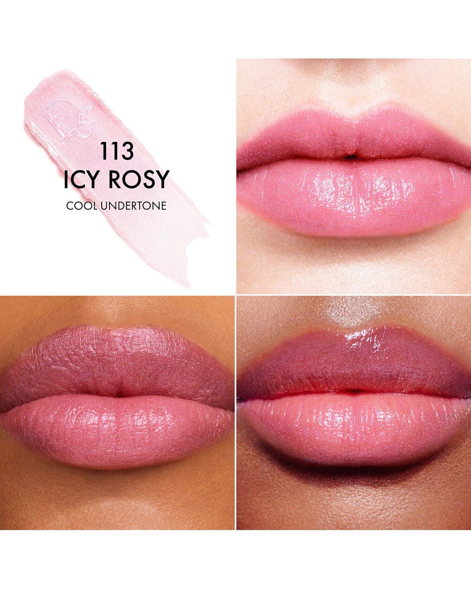 DIOR Dior Addict Lip Glow - Hydrating Lip Balm 48 u hydraterende lipbalsem, pH geactiveerde kleur 113 Icy Rosy 2