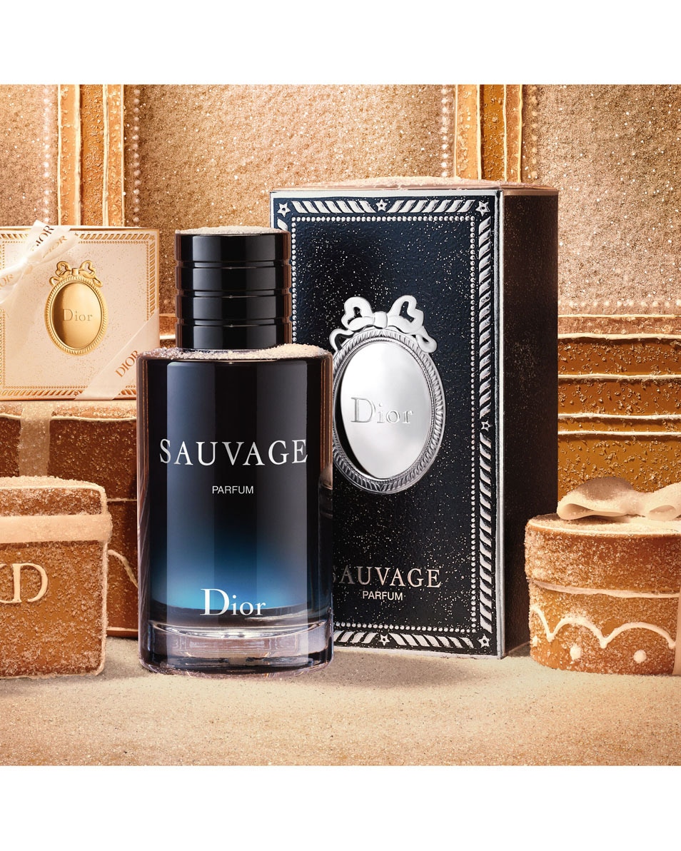 DIOR Sauvage Parfum - Limited Edition Men's Fragrance Hesperide- en houtachtige noten - geschenk pouch 100 ML