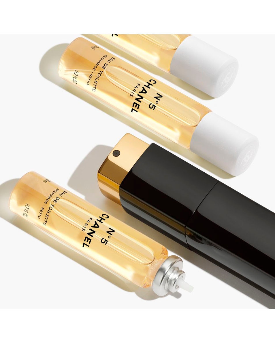 CHANEL N°5 EAU DE TOILETTE VAPORISATEUR DE SAC 3 ST 2