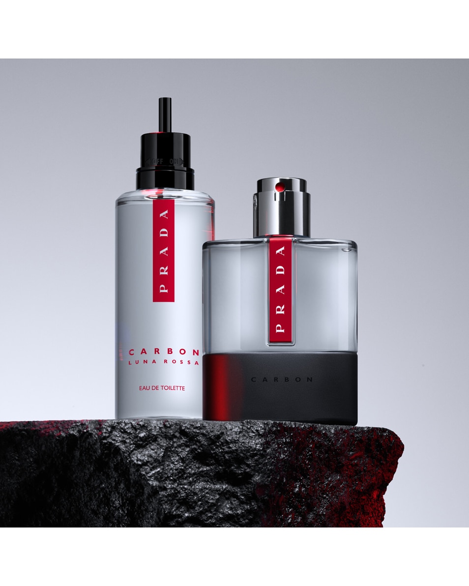PRADA Luna Rossa Carbon Eau De Toilette - Navulbaar Herenparfum 100 ML 2